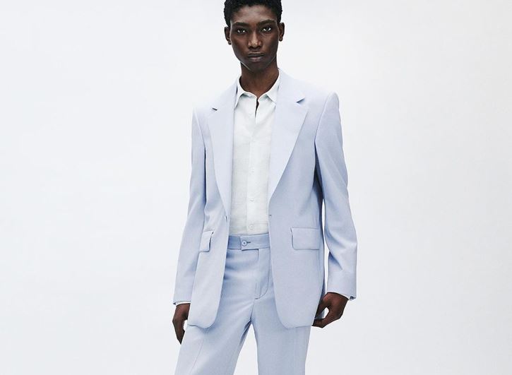 sandro mavi takım elbise