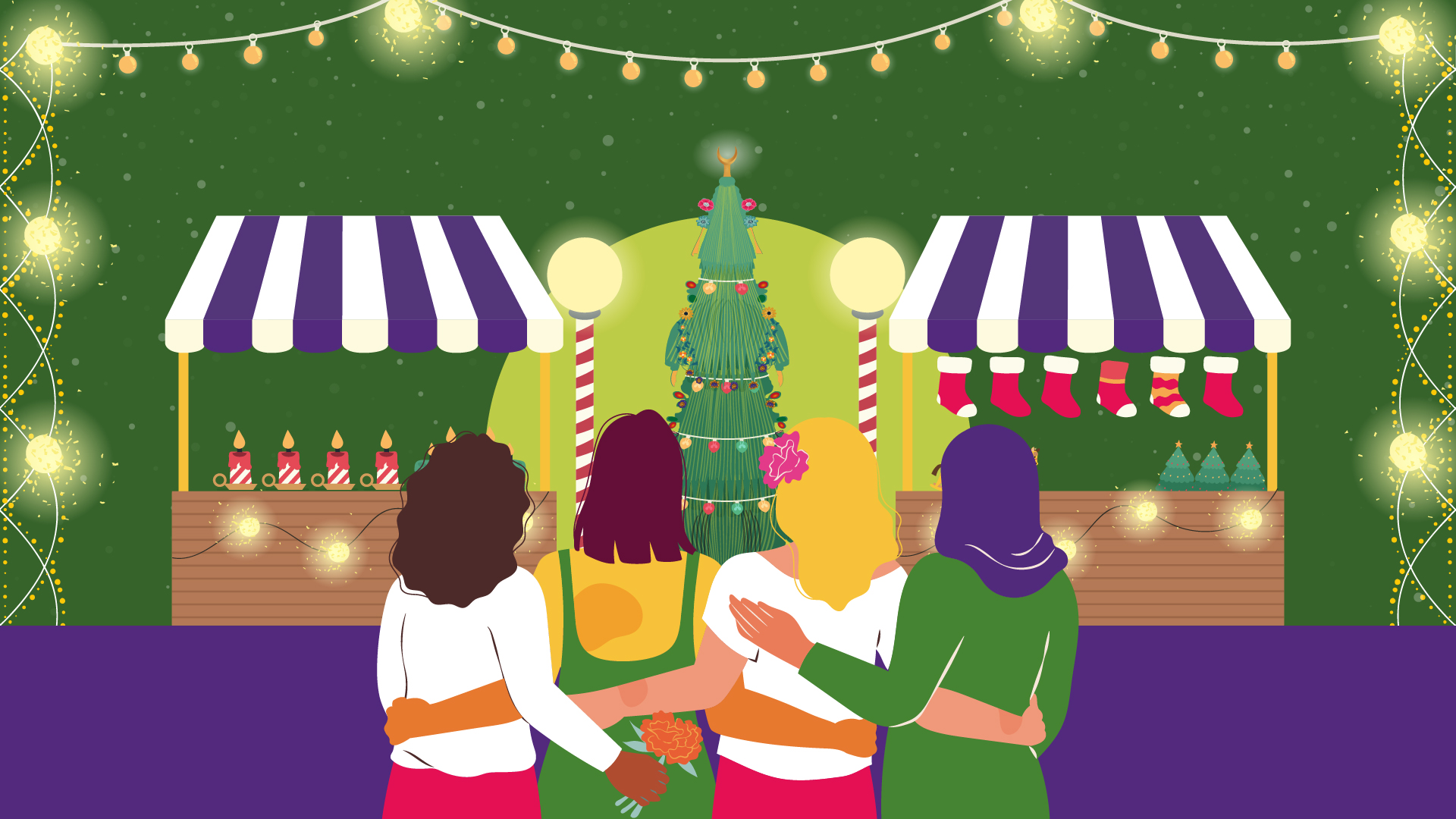 KEDV Nahıl New Year Shopping Festival