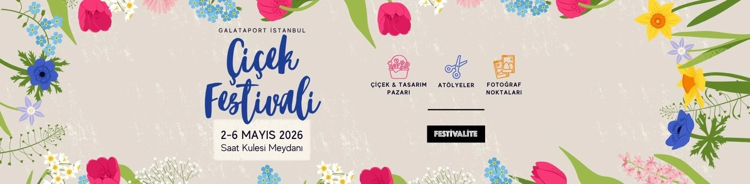 ücretsiz çiçek festivali