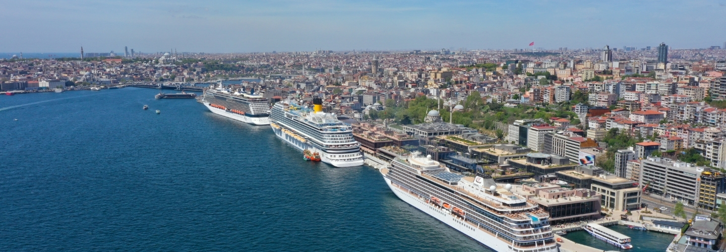 Galataport kıyı alanı